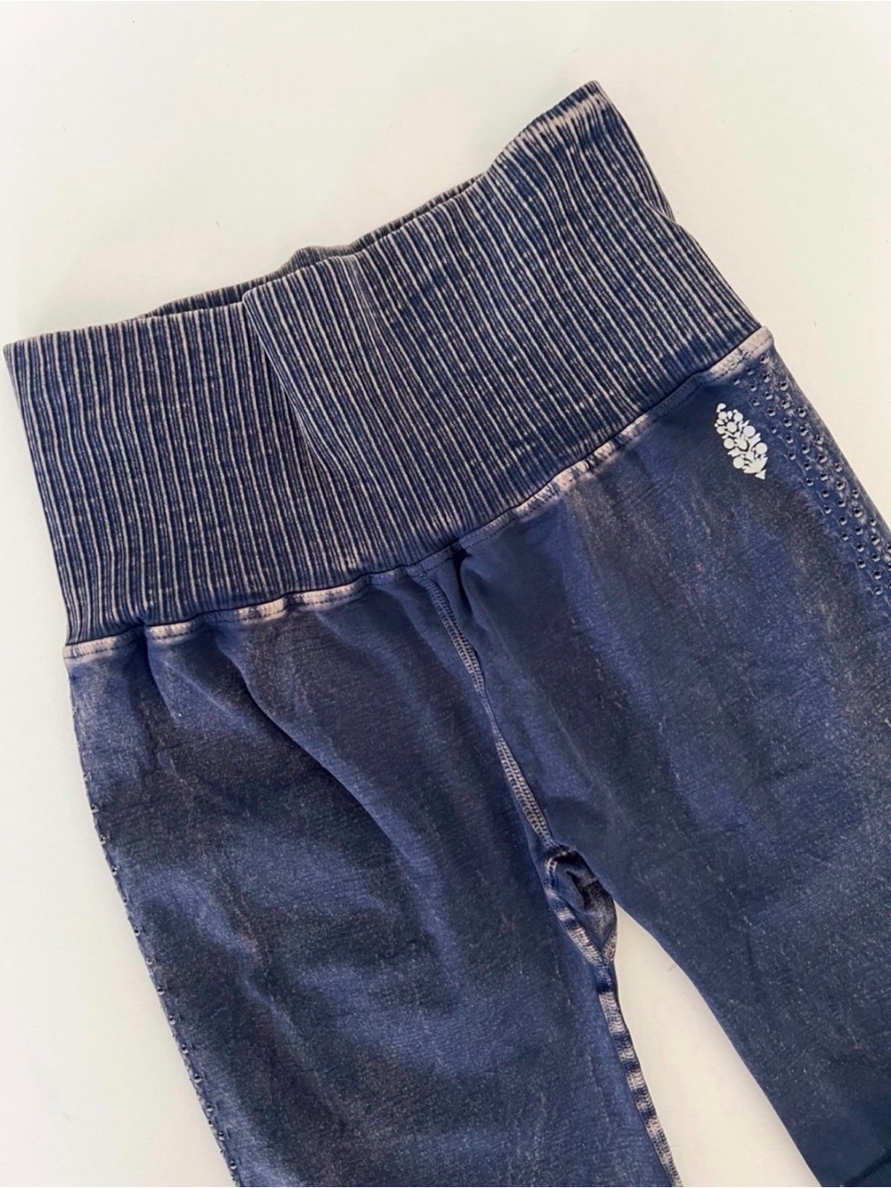 Free People Movement Good Karma Bike Shorts Deepest Navy